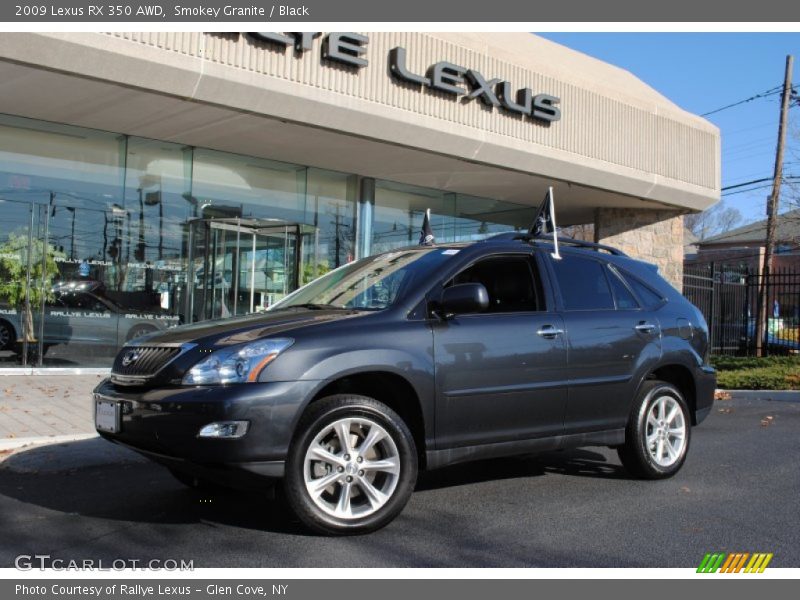 Smokey Granite / Black 2009 Lexus RX 350 AWD