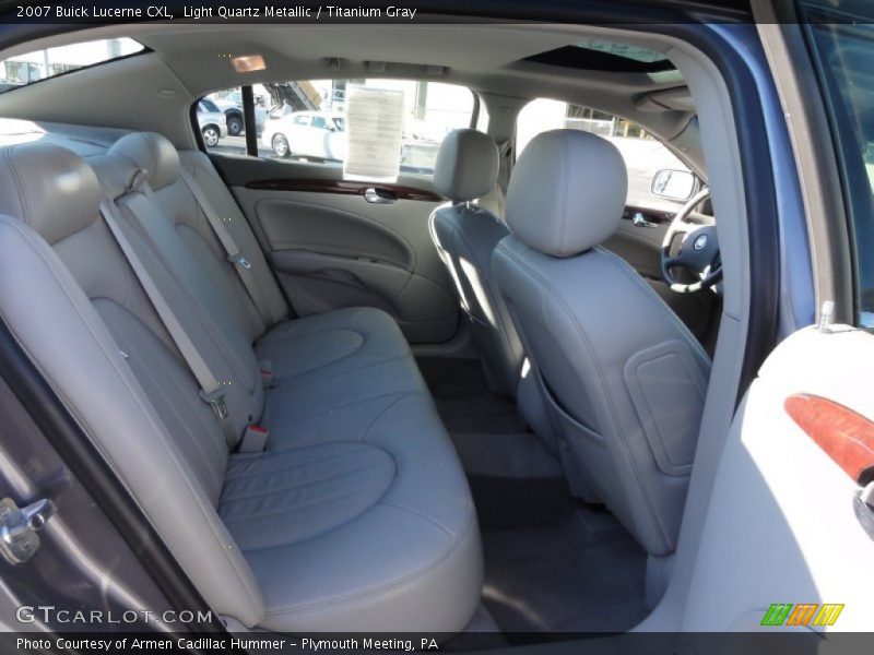 Light Quartz Metallic / Titanium Gray 2007 Buick Lucerne CXL