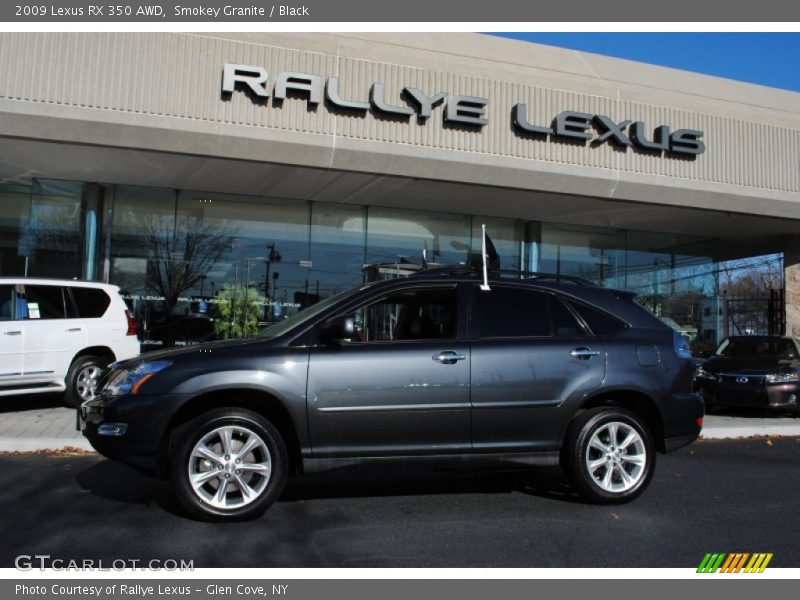 Smokey Granite / Black 2009 Lexus RX 350 AWD