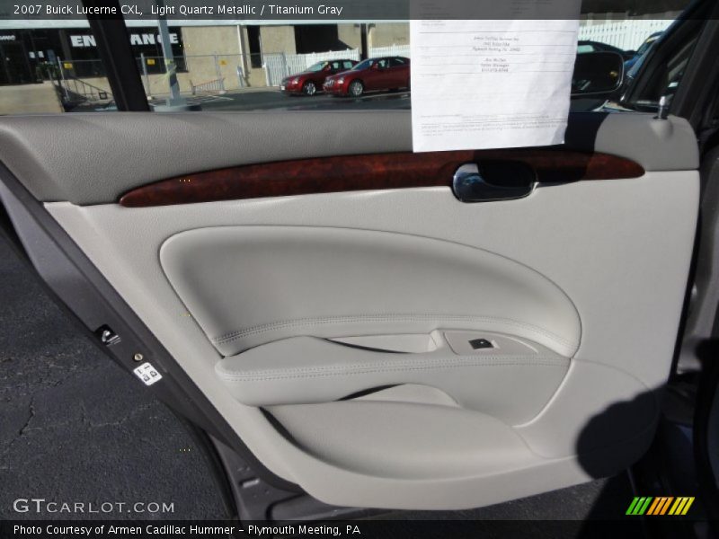 Light Quartz Metallic / Titanium Gray 2007 Buick Lucerne CXL
