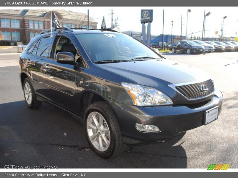 Smokey Granite / Black 2009 Lexus RX 350 AWD