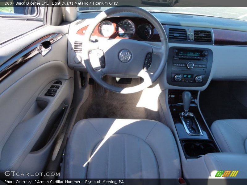 Light Quartz Metallic / Titanium Gray 2007 Buick Lucerne CXL
