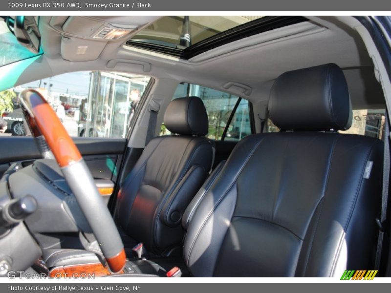 Smokey Granite / Black 2009 Lexus RX 350 AWD