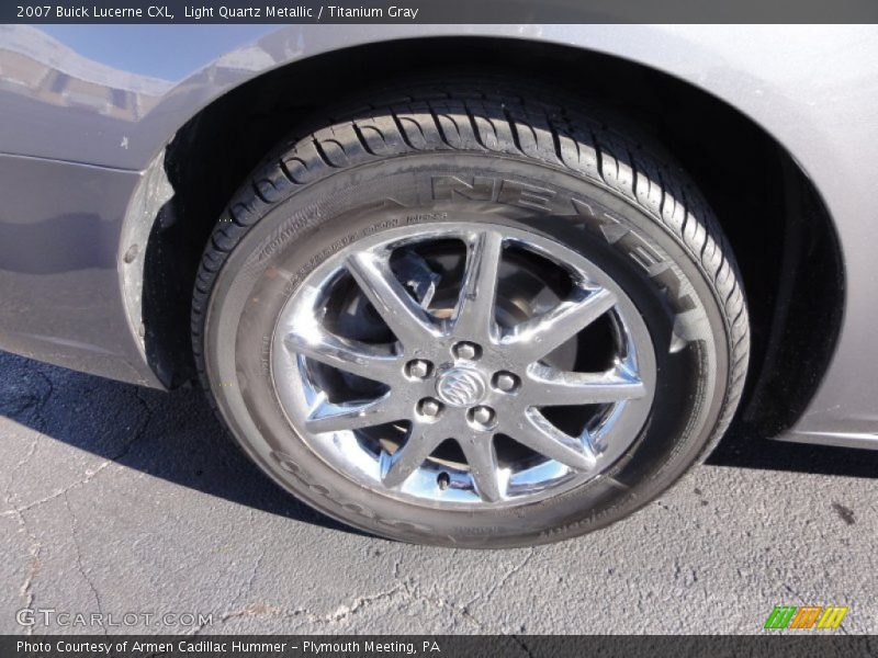 Light Quartz Metallic / Titanium Gray 2007 Buick Lucerne CXL
