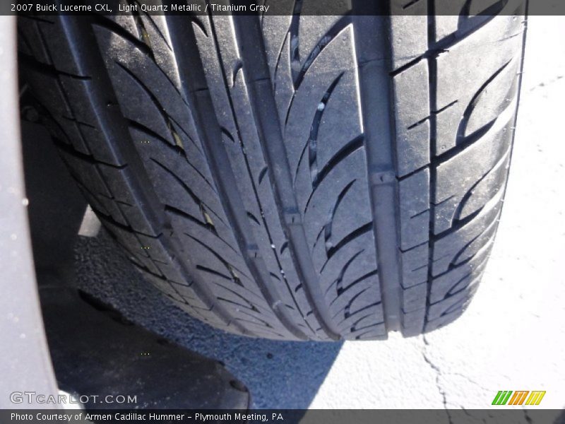 Light Quartz Metallic / Titanium Gray 2007 Buick Lucerne CXL