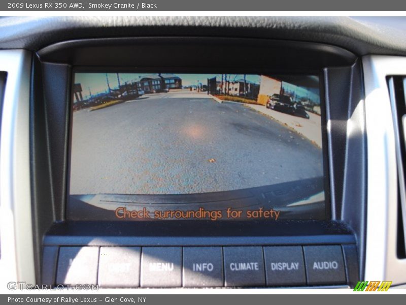 Smokey Granite / Black 2009 Lexus RX 350 AWD