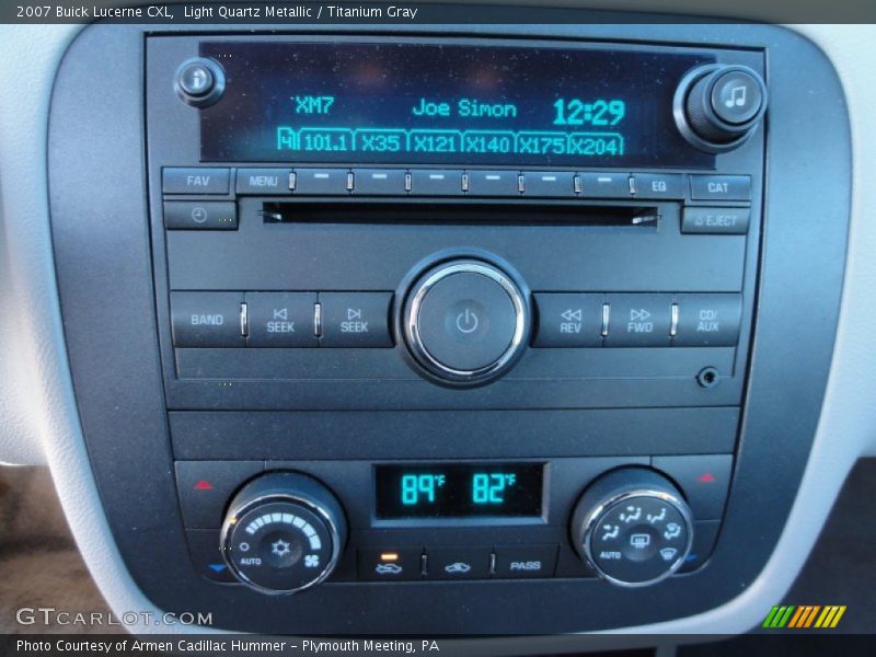 Light Quartz Metallic / Titanium Gray 2007 Buick Lucerne CXL