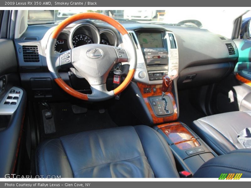 Smokey Granite / Black 2009 Lexus RX 350 AWD