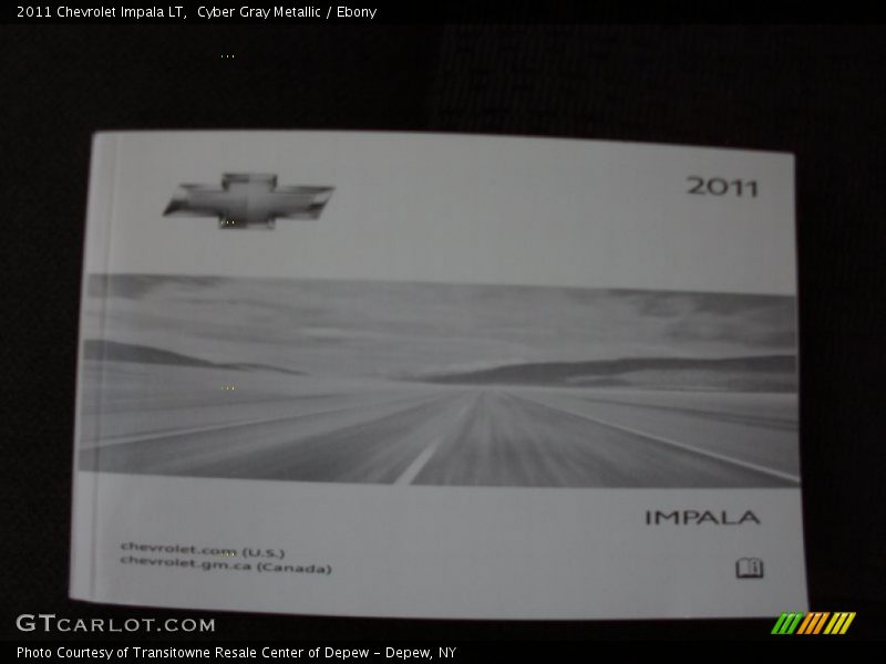 Cyber Gray Metallic / Ebony 2011 Chevrolet Impala LT
