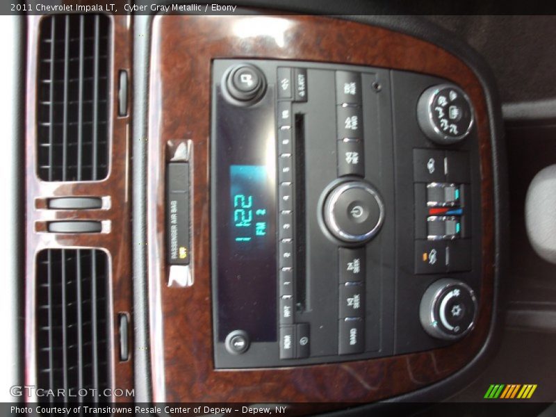 Cyber Gray Metallic / Ebony 2011 Chevrolet Impala LT