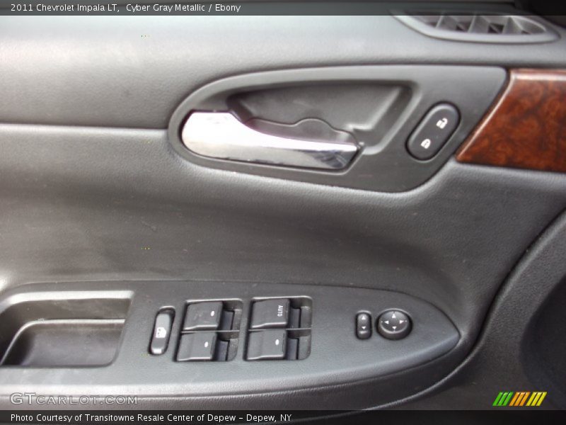 Cyber Gray Metallic / Ebony 2011 Chevrolet Impala LT
