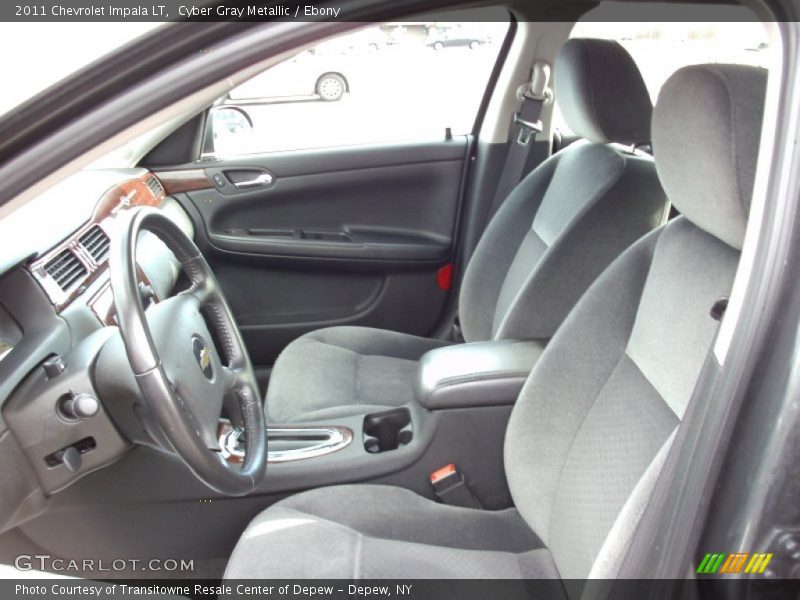 Cyber Gray Metallic / Ebony 2011 Chevrolet Impala LT