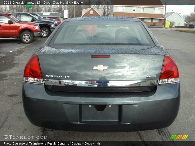 Cyber Gray Metallic / Ebony 2011 Chevrolet Impala LT