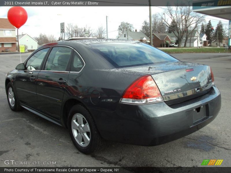 Cyber Gray Metallic / Ebony 2011 Chevrolet Impala LT