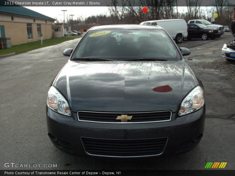 Cyber Gray Metallic / Ebony 2011 Chevrolet Impala LT