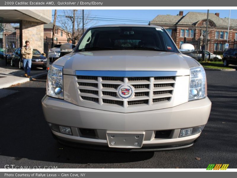 Quicksilver / Ebony/Ebony 2009 Cadillac Escalade AWD