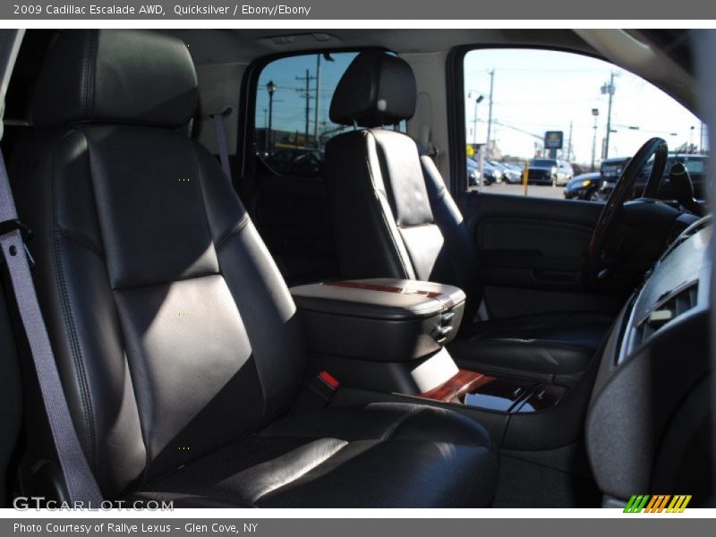 Quicksilver / Ebony/Ebony 2009 Cadillac Escalade AWD