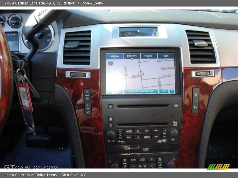 Quicksilver / Ebony/Ebony 2009 Cadillac Escalade AWD