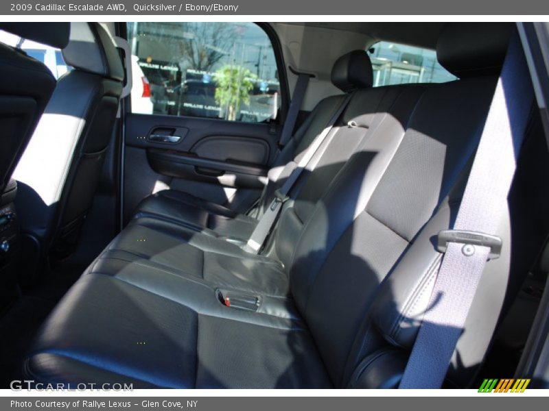 Quicksilver / Ebony/Ebony 2009 Cadillac Escalade AWD