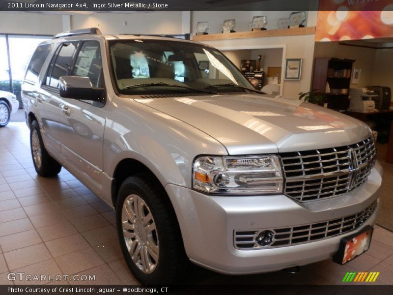 Ingot Silver Metallic / Stone 2011 Lincoln Navigator 4x4