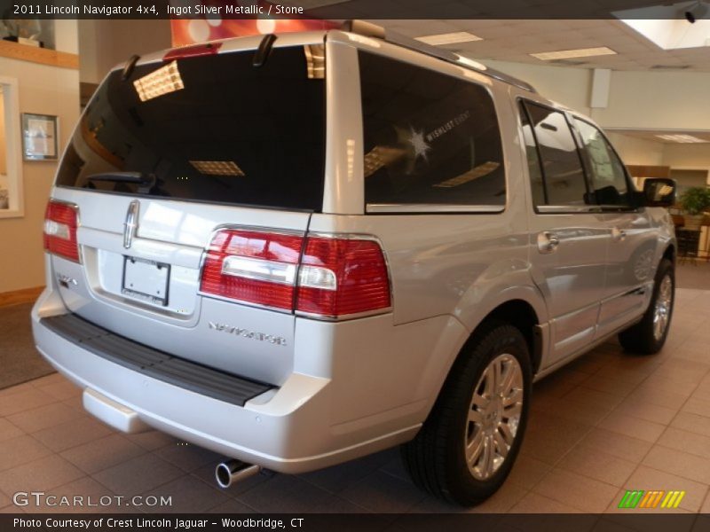 Ingot Silver Metallic / Stone 2011 Lincoln Navigator 4x4