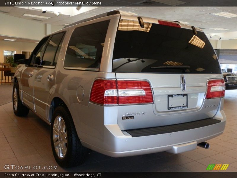 Ingot Silver Metallic / Stone 2011 Lincoln Navigator 4x4