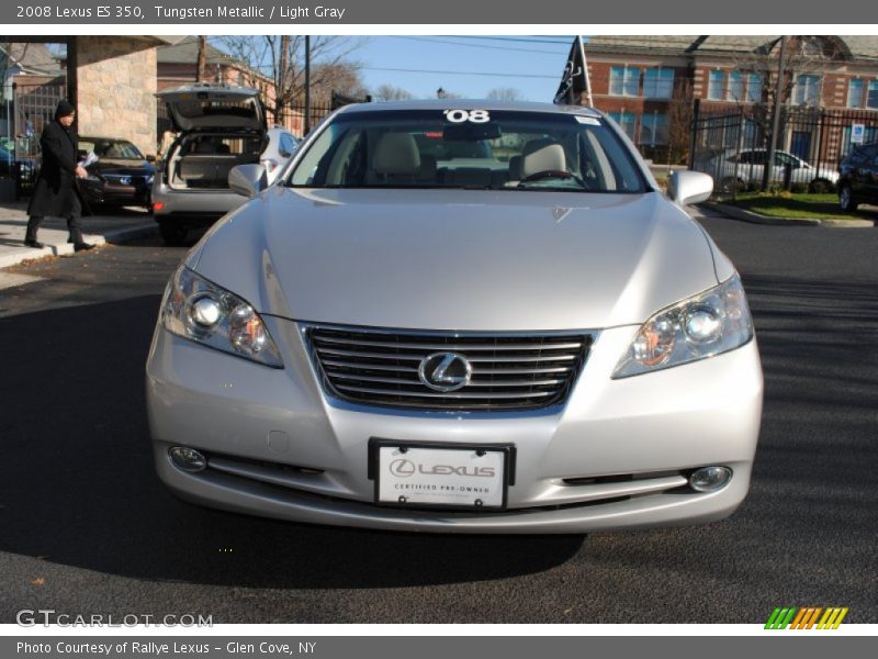 Tungsten Metallic / Light Gray 2008 Lexus ES 350