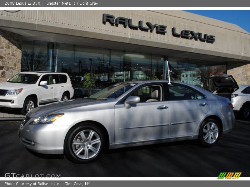 Tungsten Metallic / Light Gray 2008 Lexus ES 350