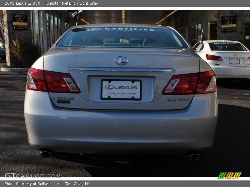 Tungsten Metallic / Light Gray 2008 Lexus ES 350