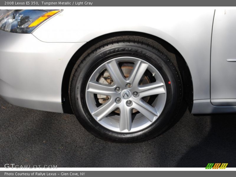 Tungsten Metallic / Light Gray 2008 Lexus ES 350