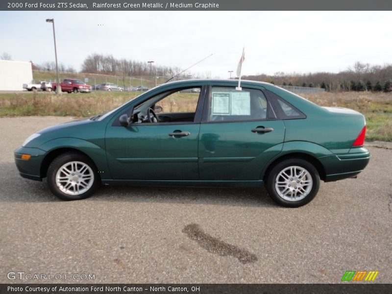  2000 Focus ZTS Sedan Rainforest Green Metallic