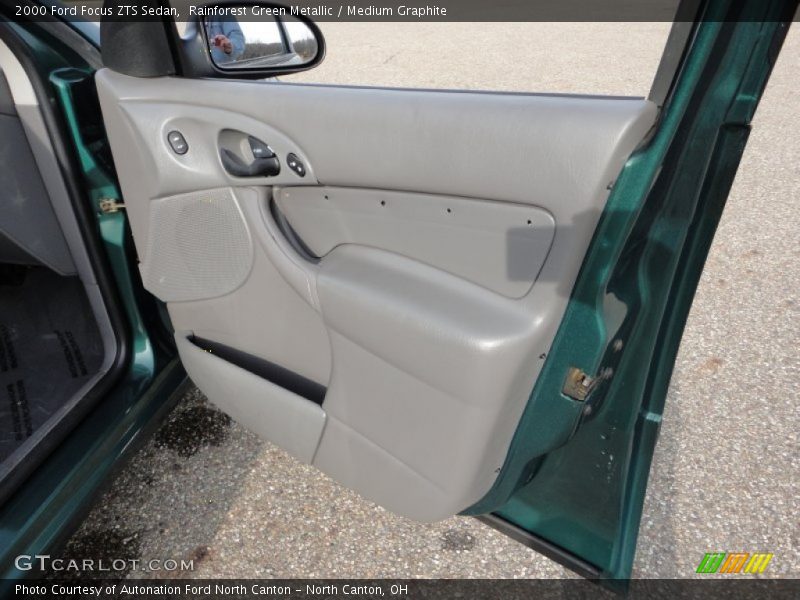 Rainforest Green Metallic / Medium Graphite 2000 Ford Focus ZTS Sedan