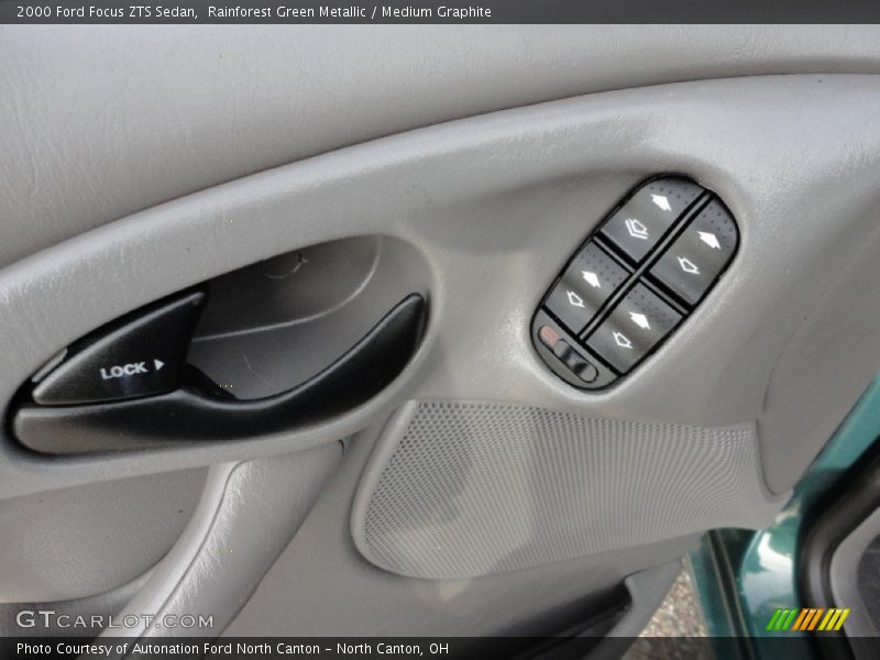Rainforest Green Metallic / Medium Graphite 2000 Ford Focus ZTS Sedan