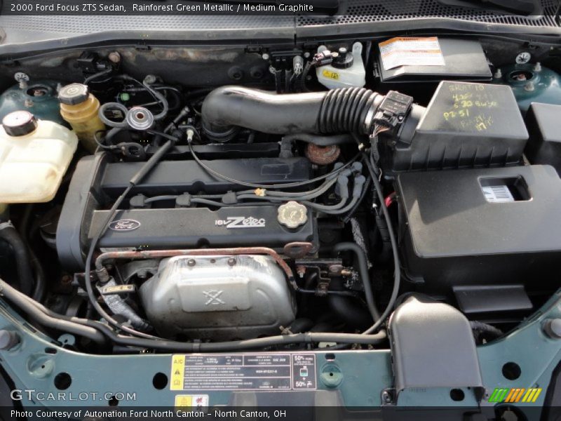  2000 Focus ZTS Sedan Engine - 2.0L DOHC 16V Zetec 4 Cylinder