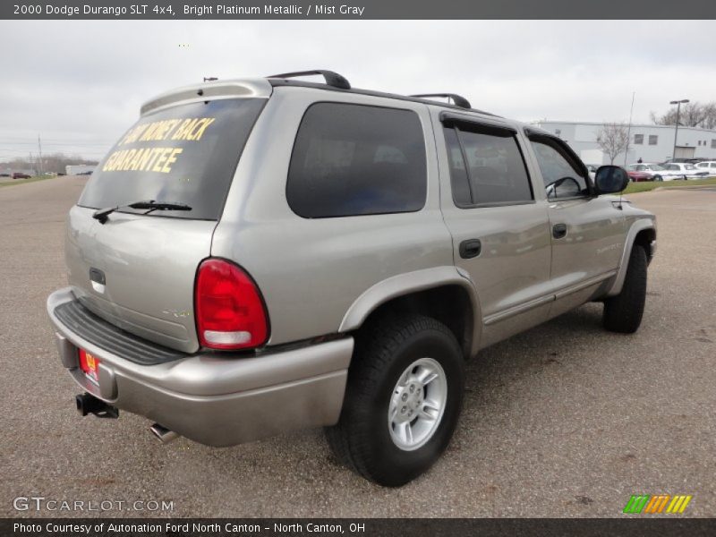 Bright Platinum Metallic / Mist Gray 2000 Dodge Durango SLT 4x4