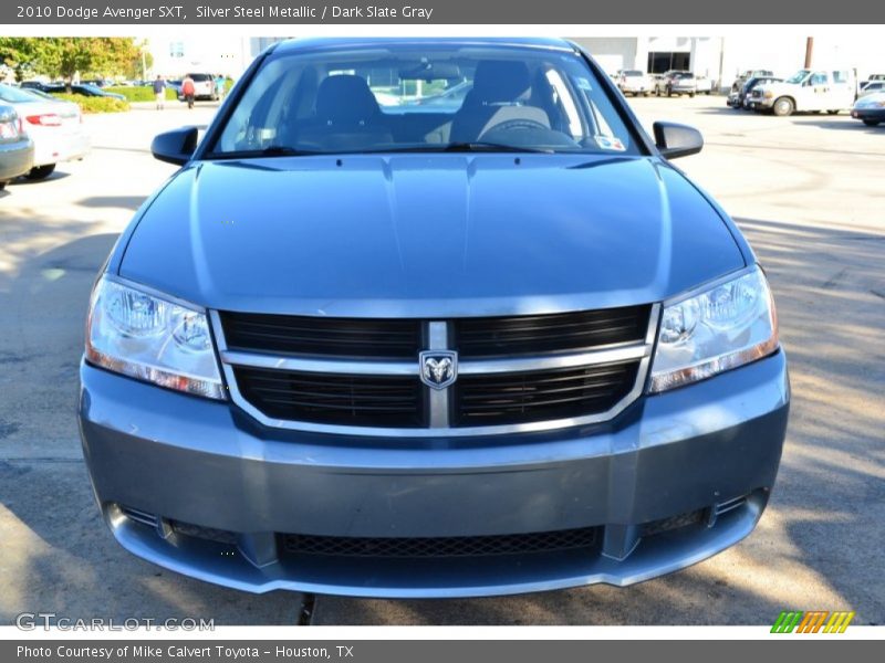 Silver Steel Metallic / Dark Slate Gray 2010 Dodge Avenger SXT