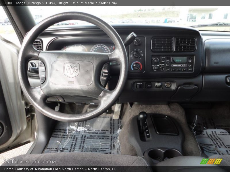 Bright Platinum Metallic / Mist Gray 2000 Dodge Durango SLT 4x4
