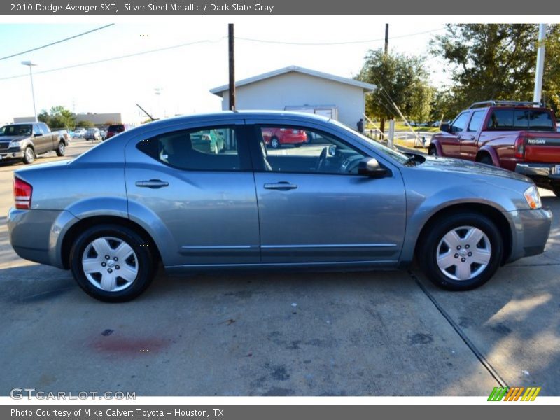 Silver Steel Metallic / Dark Slate Gray 2010 Dodge Avenger SXT