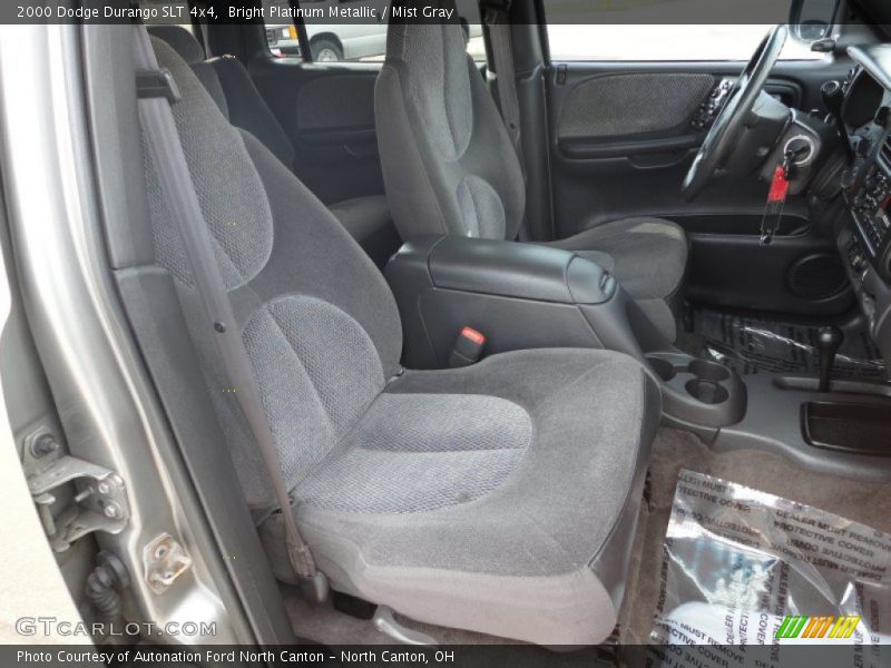 Bright Platinum Metallic / Mist Gray 2000 Dodge Durango SLT 4x4