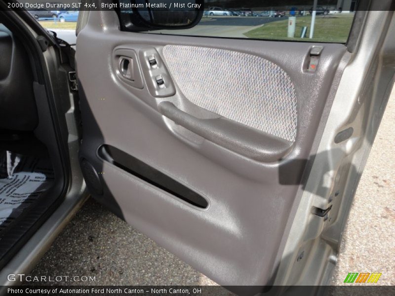 Bright Platinum Metallic / Mist Gray 2000 Dodge Durango SLT 4x4
