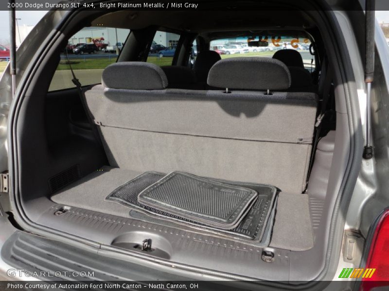 Bright Platinum Metallic / Mist Gray 2000 Dodge Durango SLT 4x4