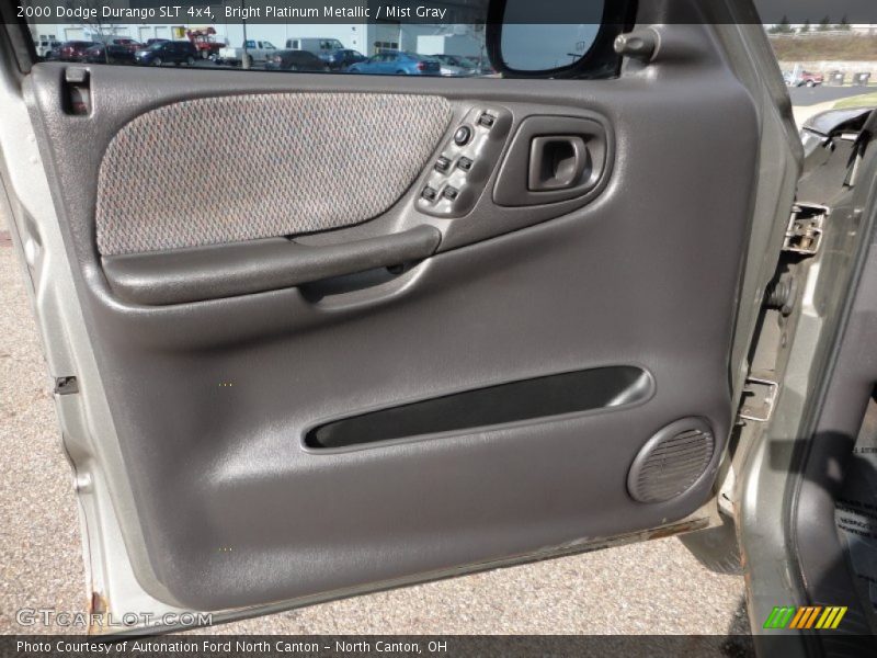 Bright Platinum Metallic / Mist Gray 2000 Dodge Durango SLT 4x4