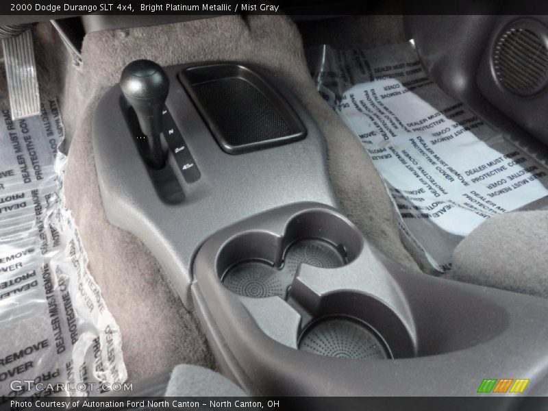 Bright Platinum Metallic / Mist Gray 2000 Dodge Durango SLT 4x4