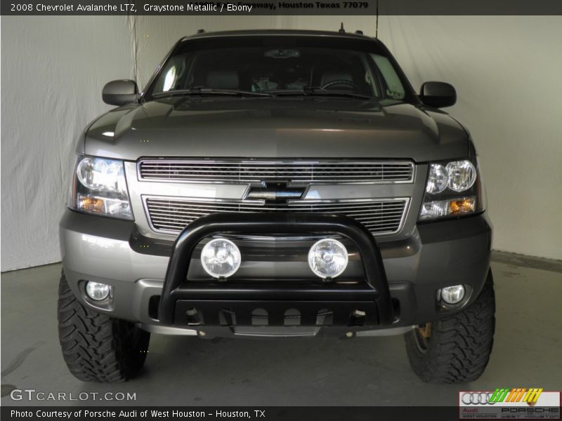 Graystone Metallic / Ebony 2008 Chevrolet Avalanche LTZ