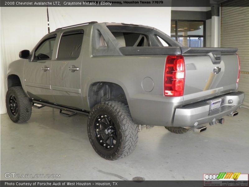 Graystone Metallic / Ebony 2008 Chevrolet Avalanche LTZ