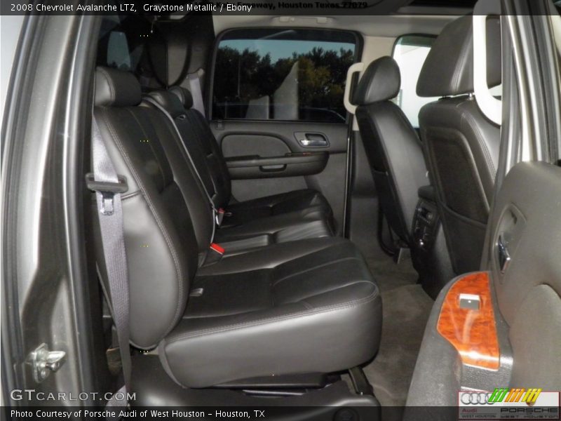 Graystone Metallic / Ebony 2008 Chevrolet Avalanche LTZ