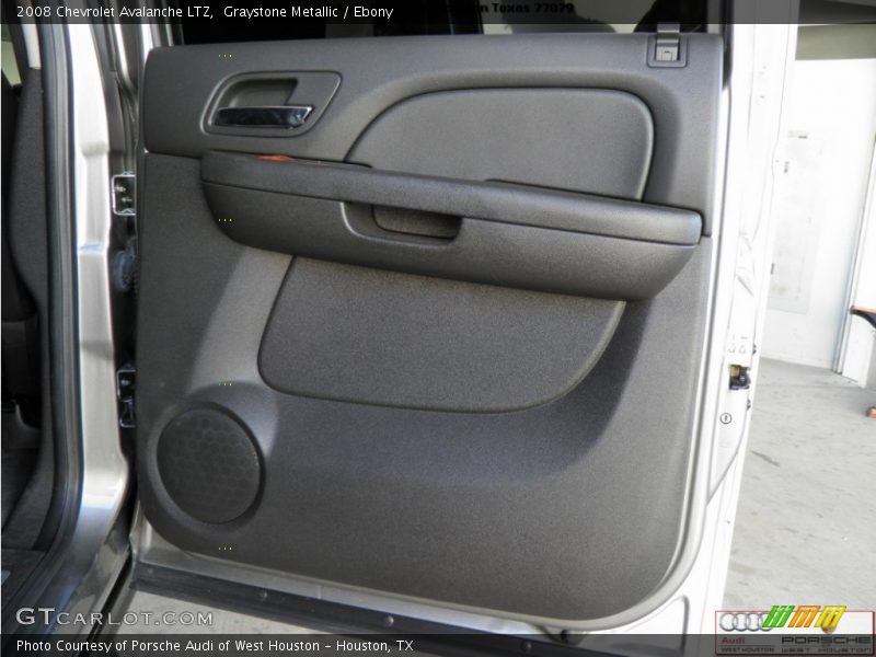 Graystone Metallic / Ebony 2008 Chevrolet Avalanche LTZ