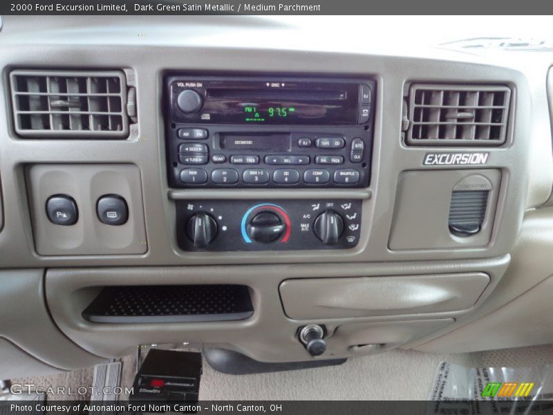 Controls of 2000 Excursion Limited