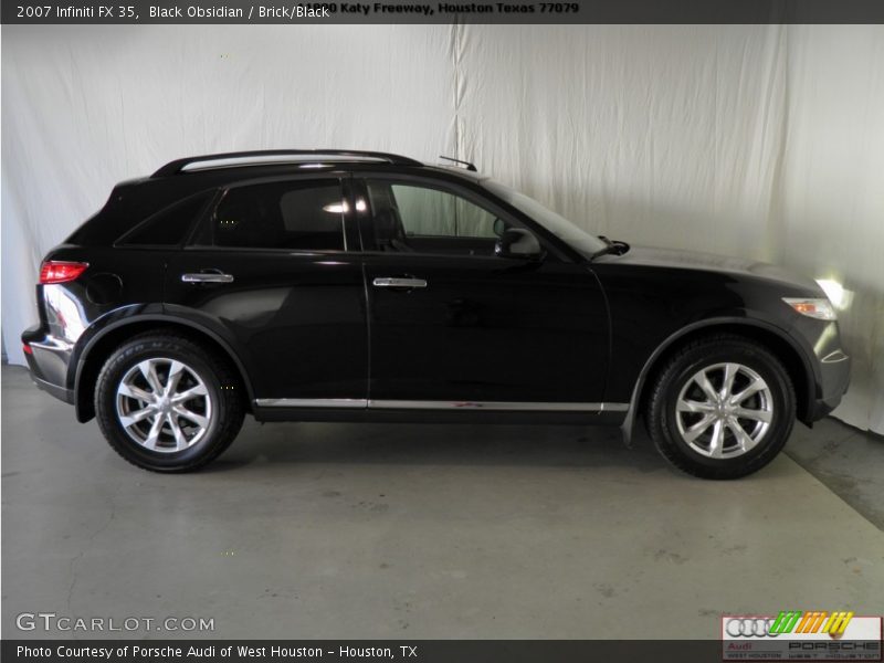 Black Obsidian / Brick/Black 2007 Infiniti FX 35