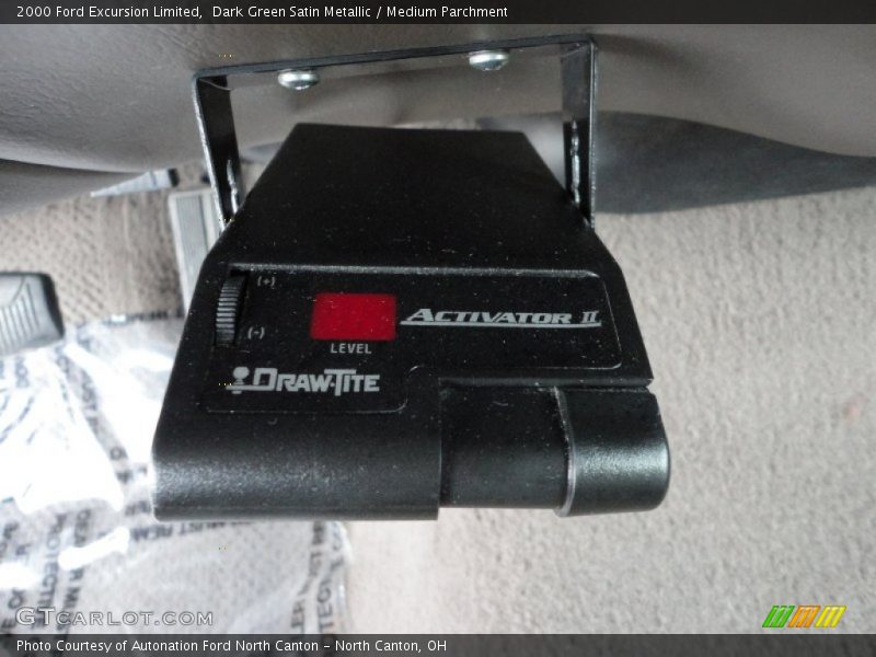 Dark Green Satin Metallic / Medium Parchment 2000 Ford Excursion Limited